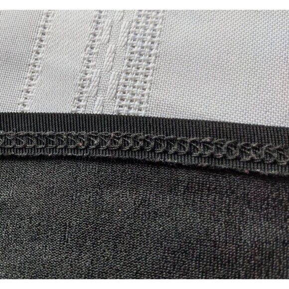 Vtg 90s Slacker Grunge EXPRESS Tricot Reality Bites-era Black Sheath Dress Sz 12 - Picture 7 of 7